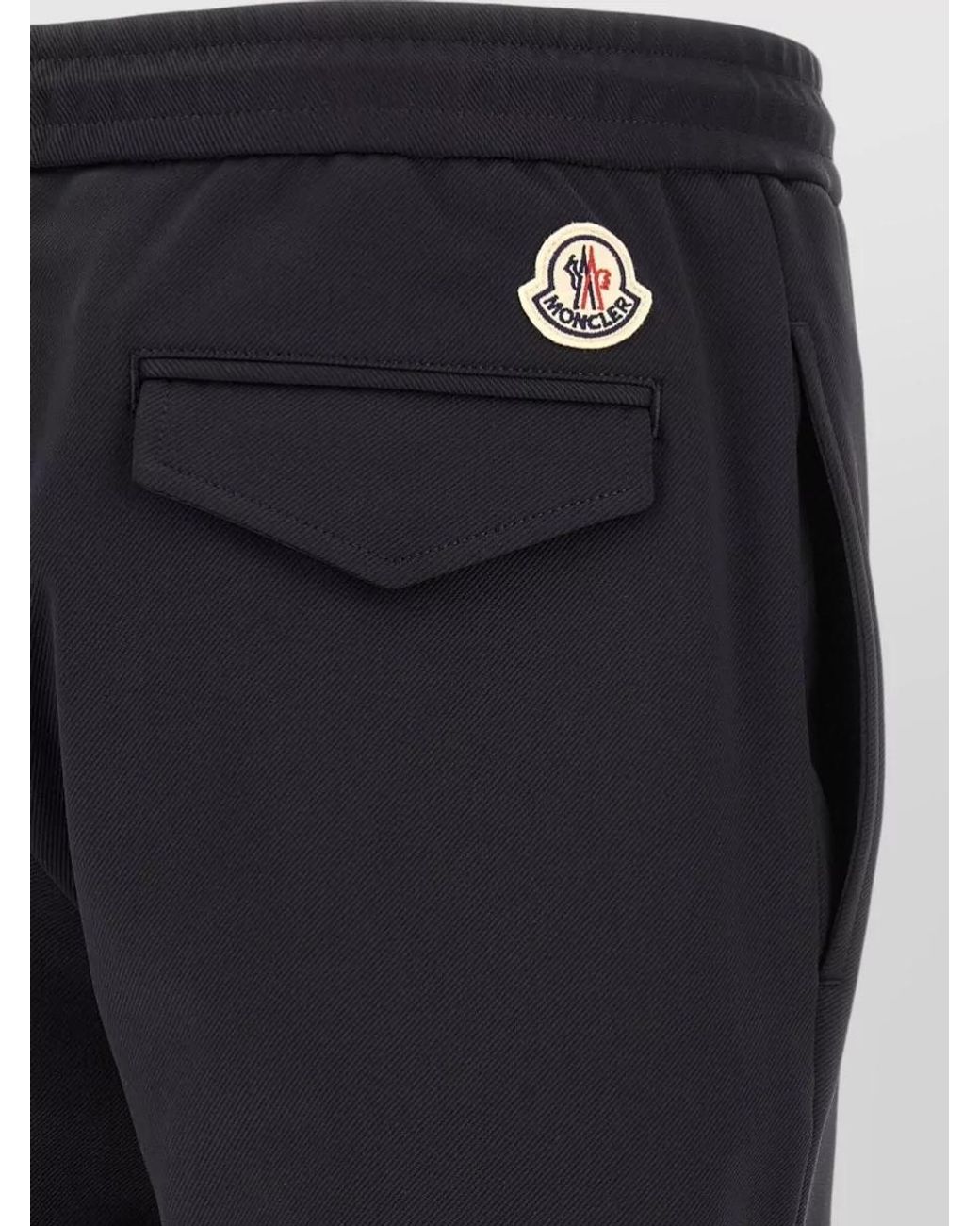 Moncler Blue Tapered Track Pants for men