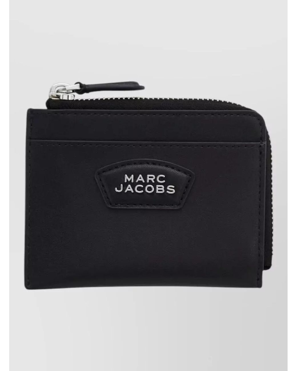 Marc Jacobs Black Leather Keyring