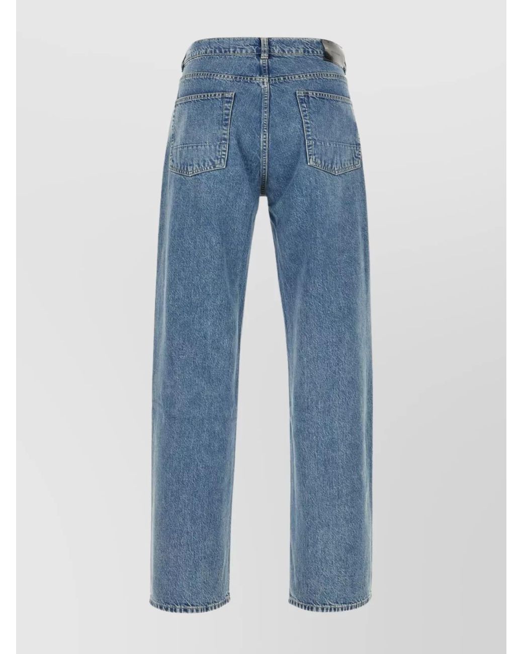 Our Legacy Blue Denim Straight-Leg Jeans for men
