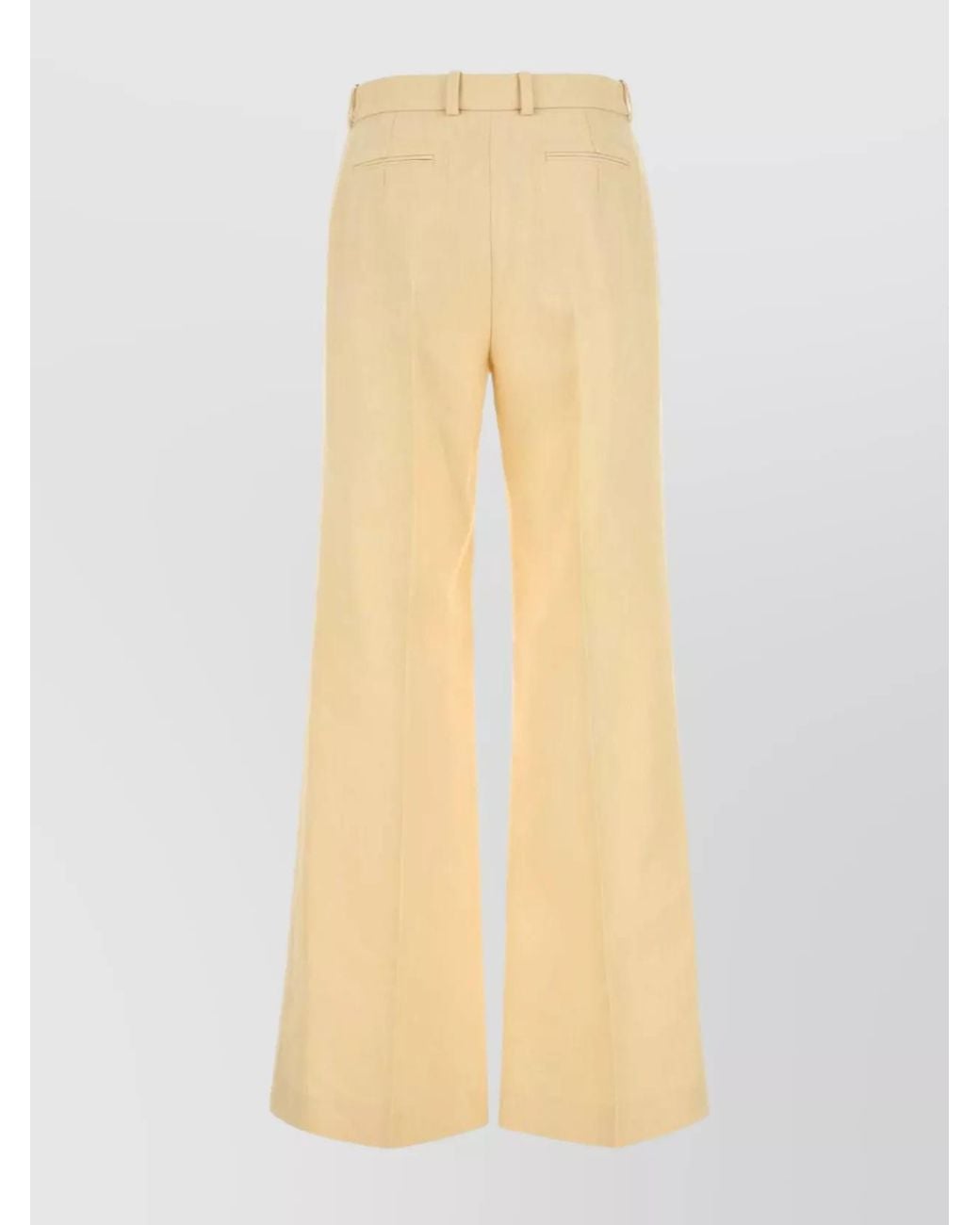 Chloé Natural Wide Trousers