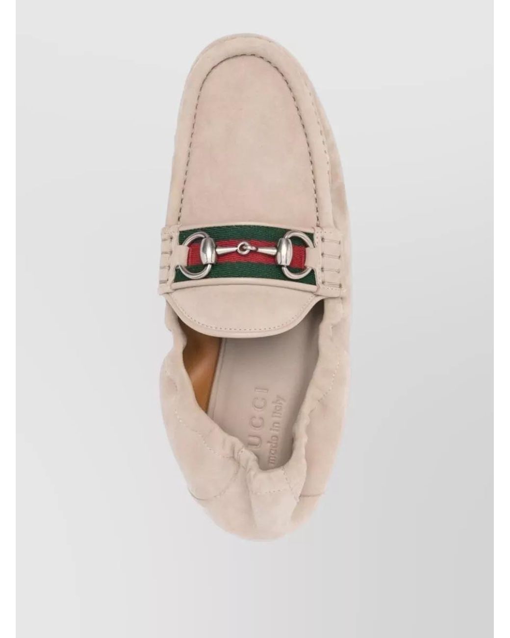Gucci Natural Leather Loafers for men