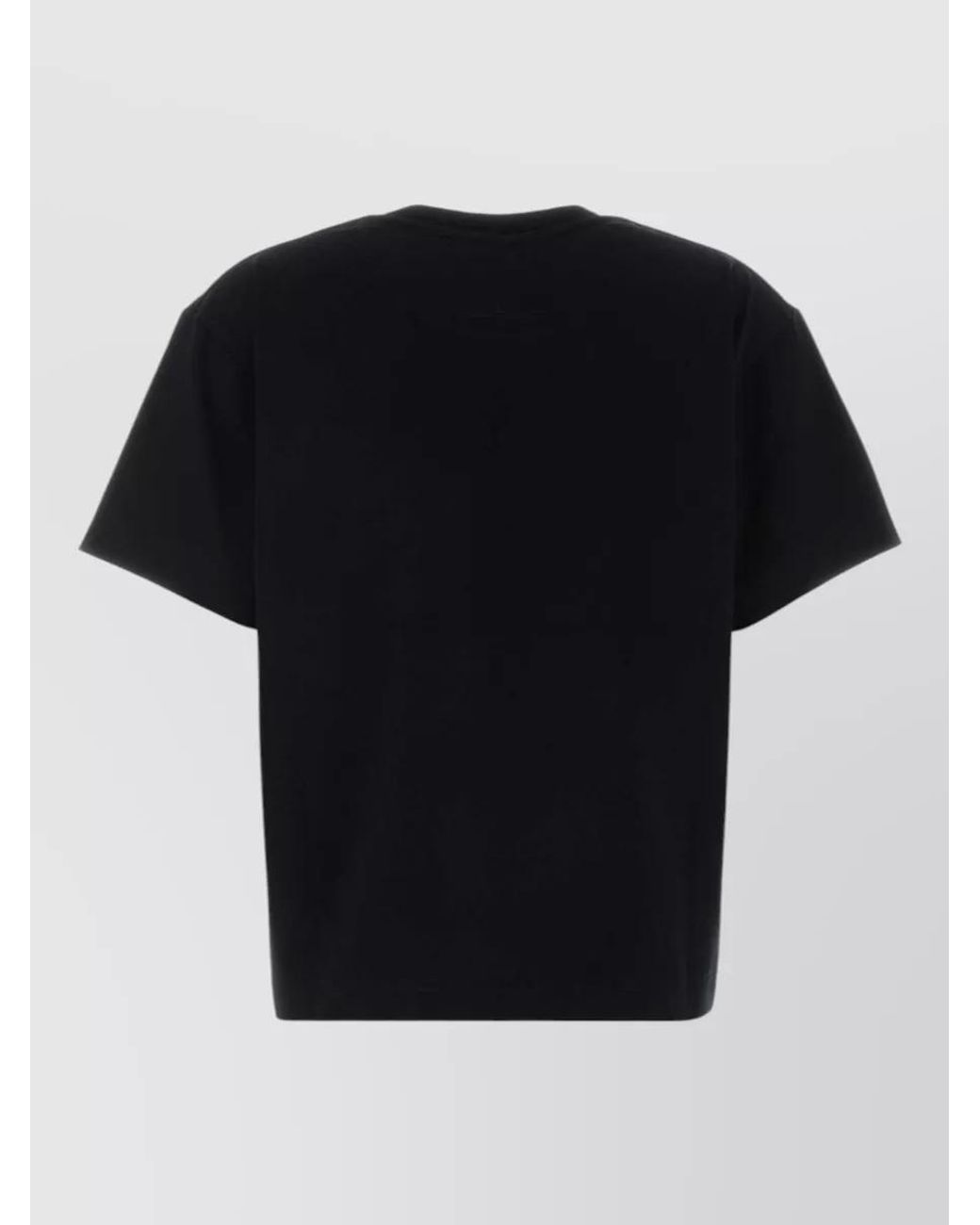 McQueen Black Logo-Print Cotton Short-Sleeve T-Shirt