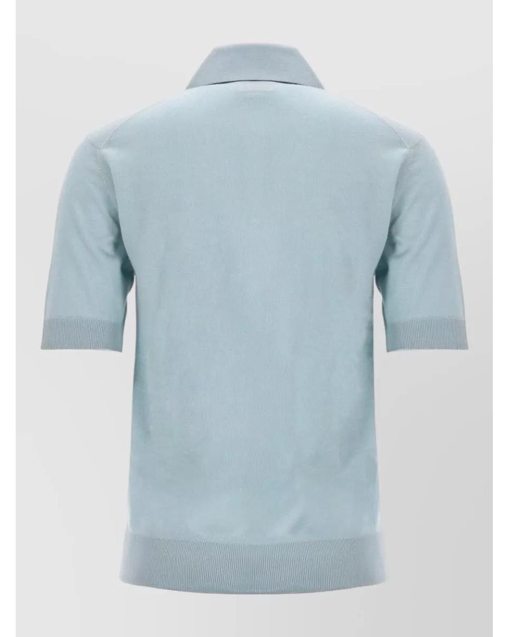 Gucci Blue Cashmere Wool Logo-Intarsia Jumper