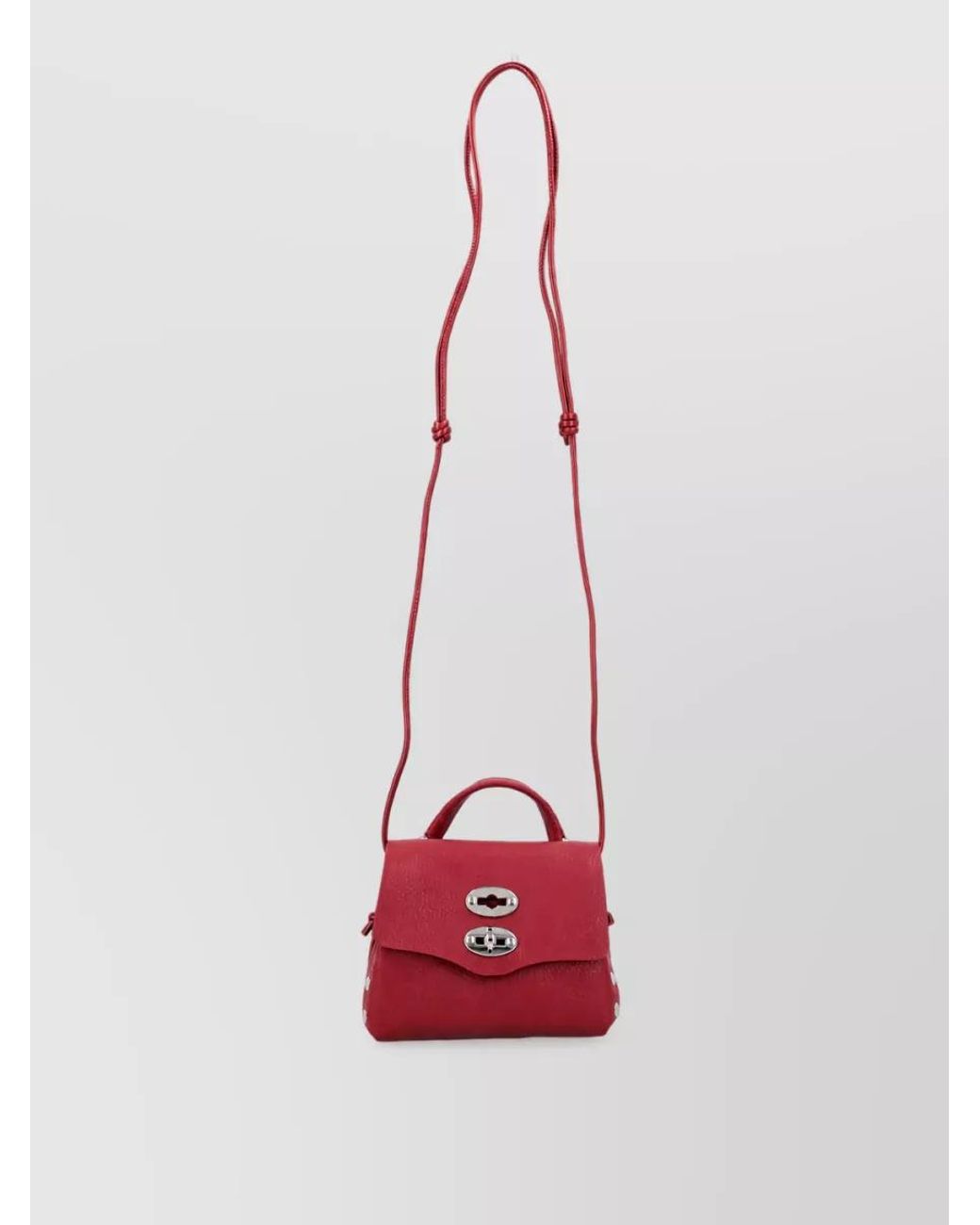 Zanellato Red Leather Cross-Body Bag