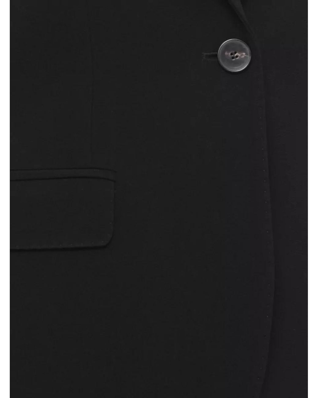 Alberto Biani Black Single Breasted Blazer