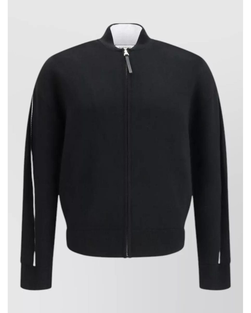 Givenchy Blue Wool Bomber Jacket for men