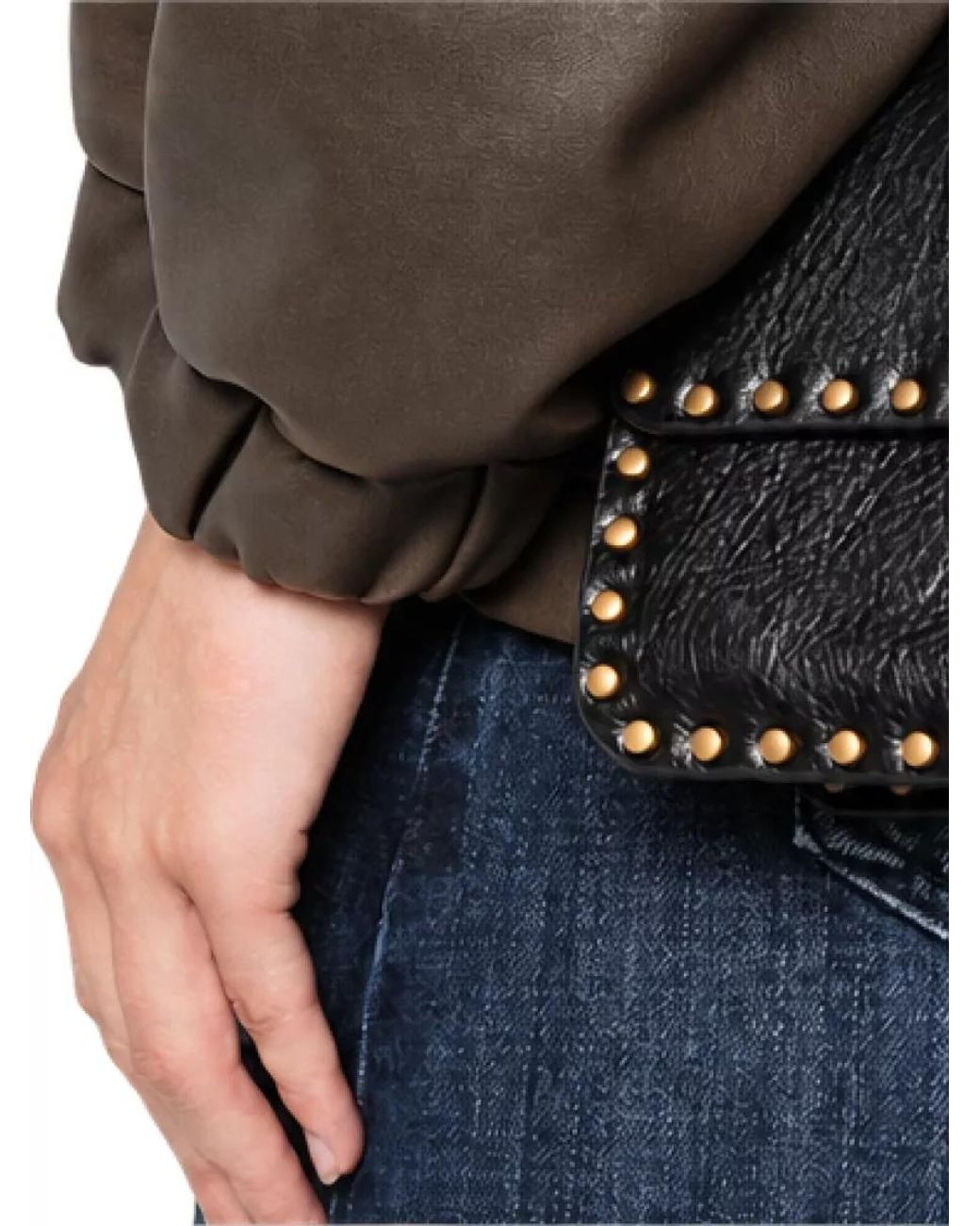 Pinko Black Love Bag Leather Shoulder Bag