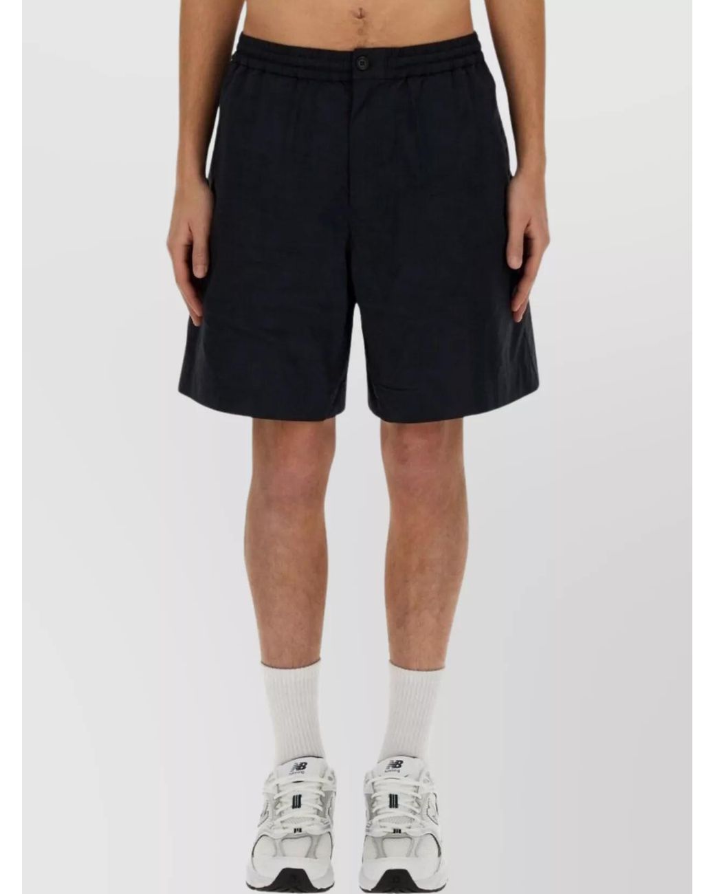 Aspesi White Chino Shorts for men
