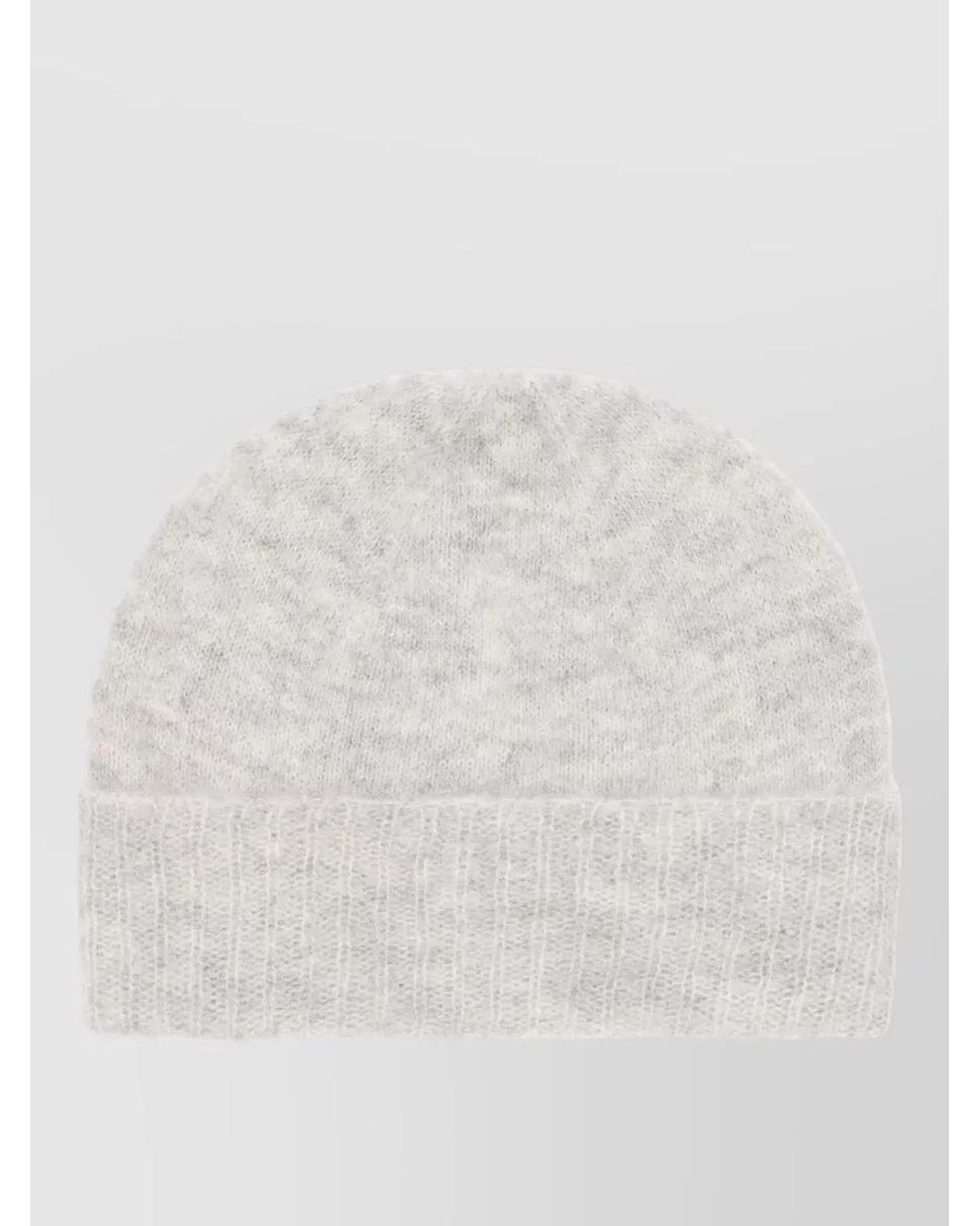 Vivienne Westwood White Alpaca Mohair Beanie