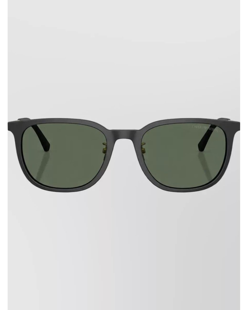 Emporio Armani Green Square-Frame Sunglasses