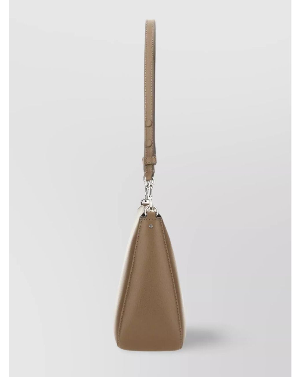 Tory Burch Natural Perry Leather Shoulder Bag