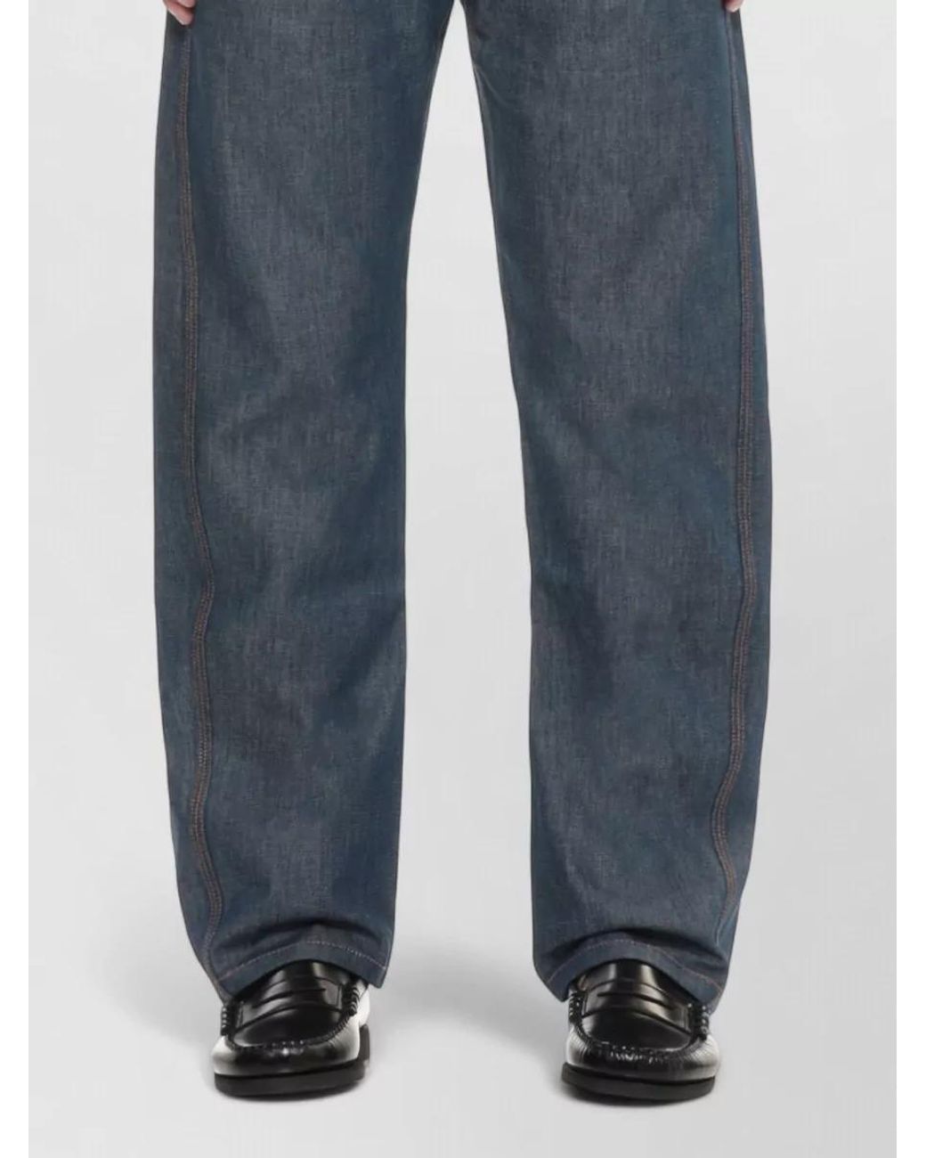 Moschino Gray Wool Long-Sleeve Polo Shirt for men