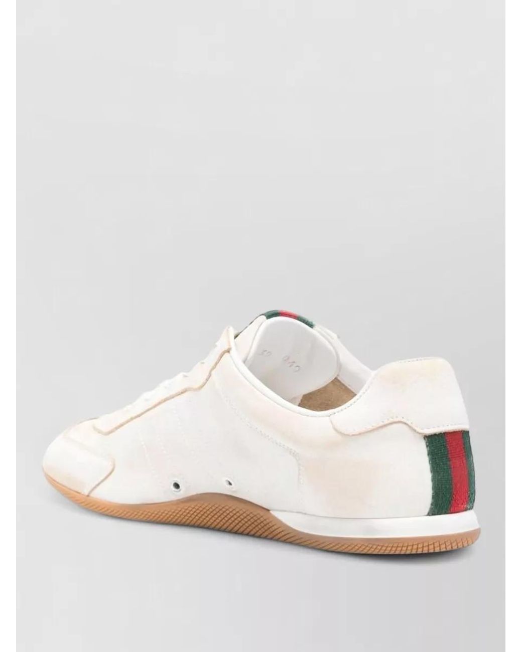 Gucci White Shift Sneakers