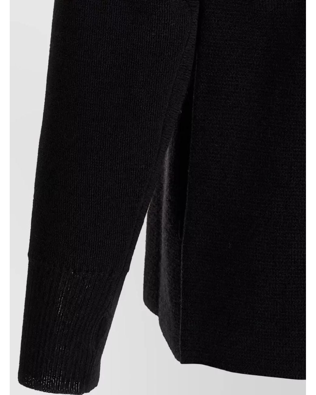 Ma'ry'ya Black Wool Zip Jacket for men