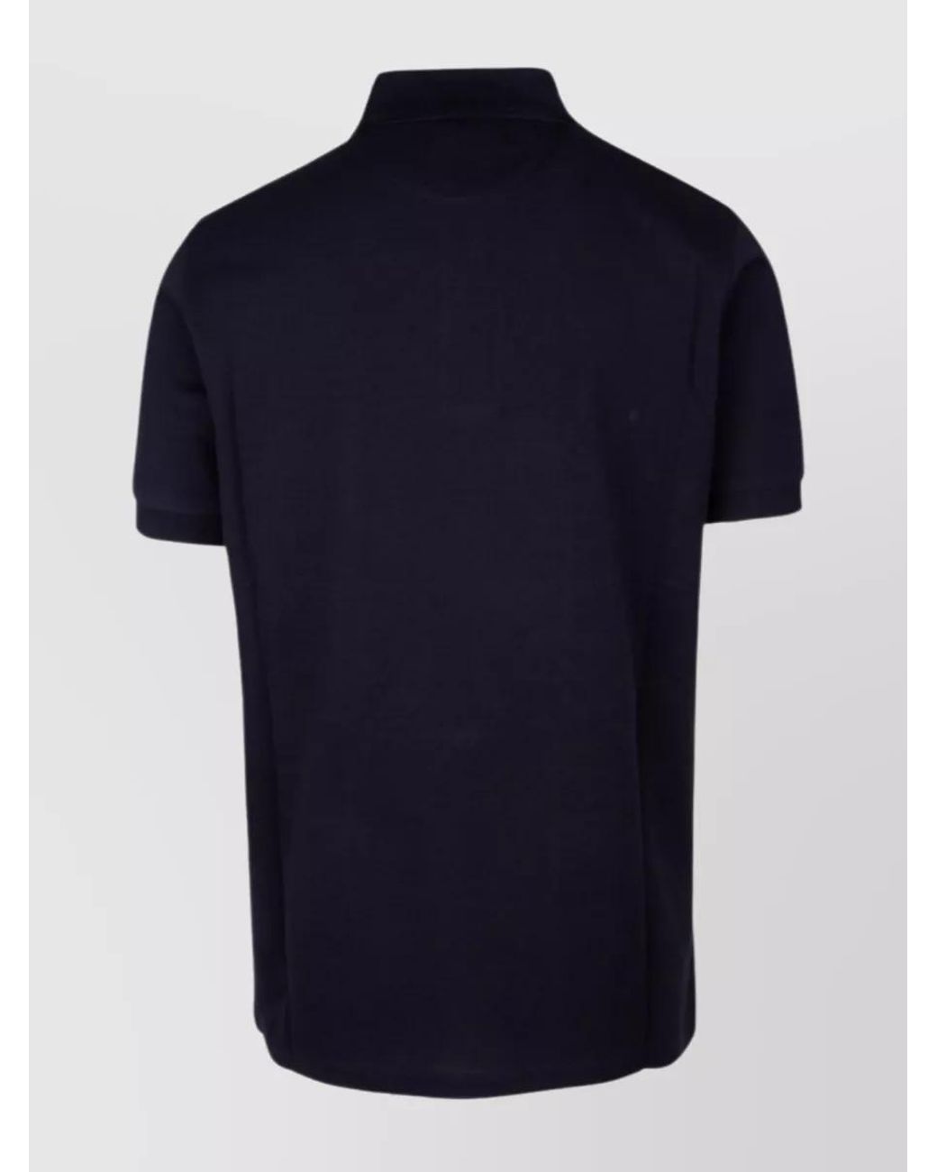 Paul Smith Blue Cotton Piqué Polo Shirt for men