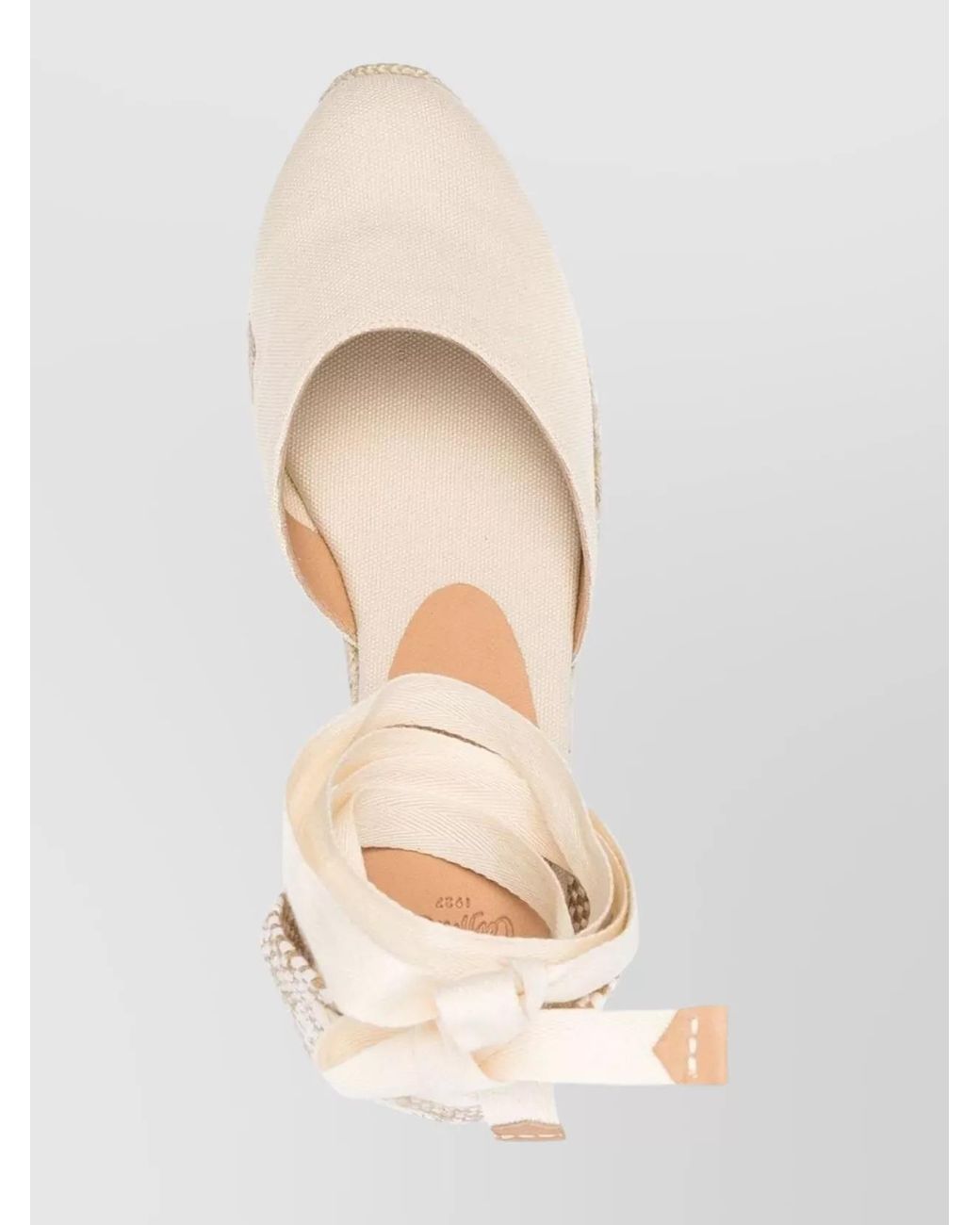 Castaner Natural Canvas Wedge Espadrilles
