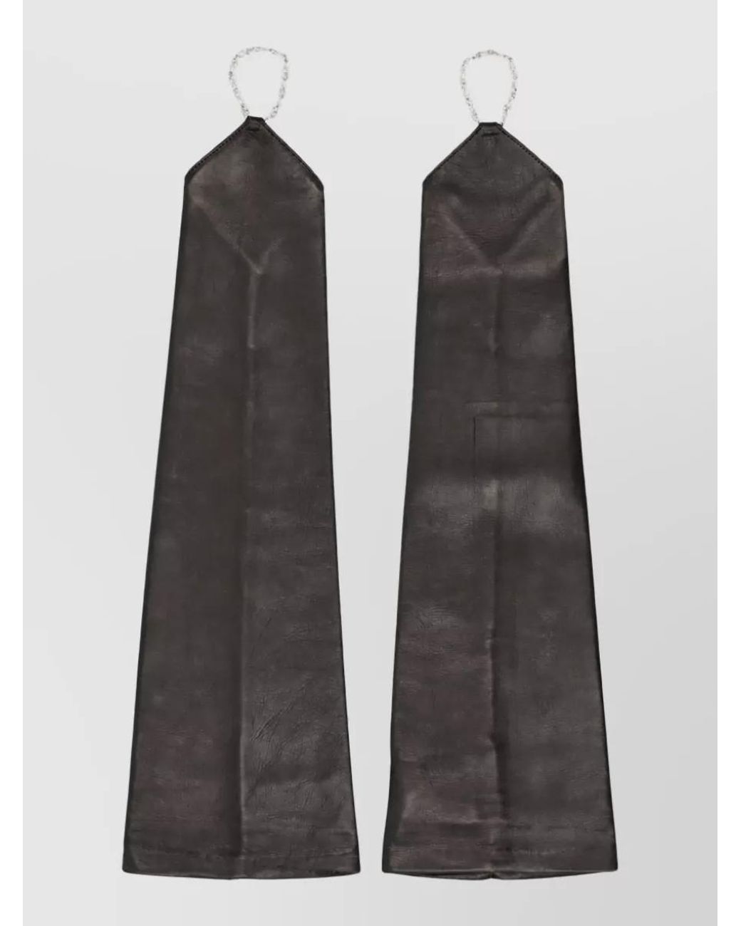 Our Legacy Black Lamb Leather Opera Gloves for men