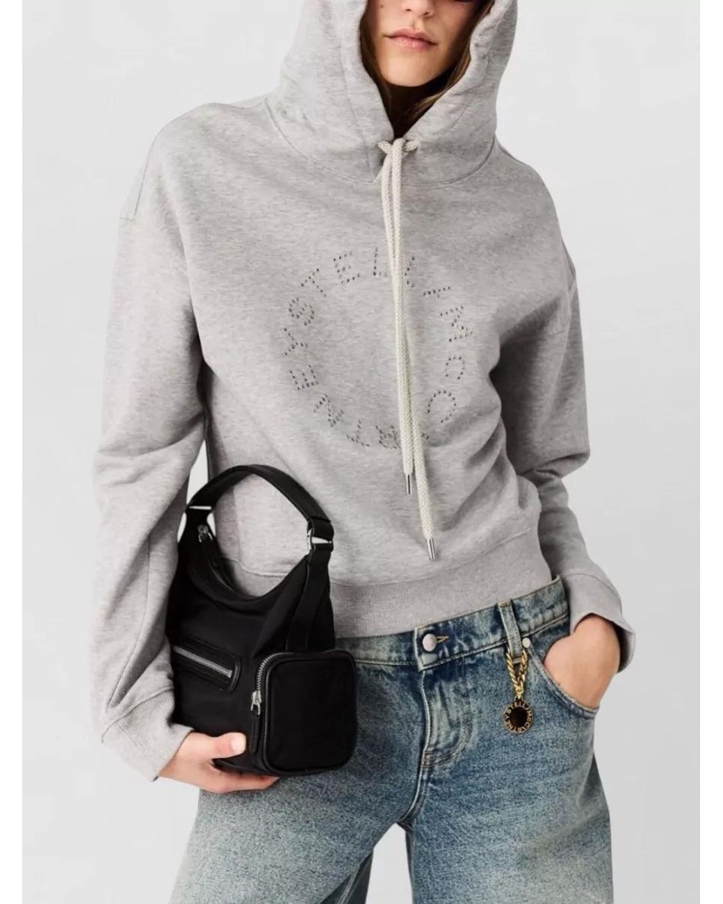 Stella McCartney Black Dartmoor Small Shoulder Bag