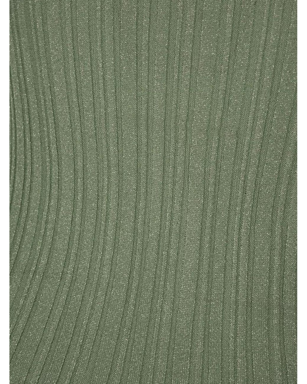 Fabiana Filippi Green Viscose Blend Sweatshirt