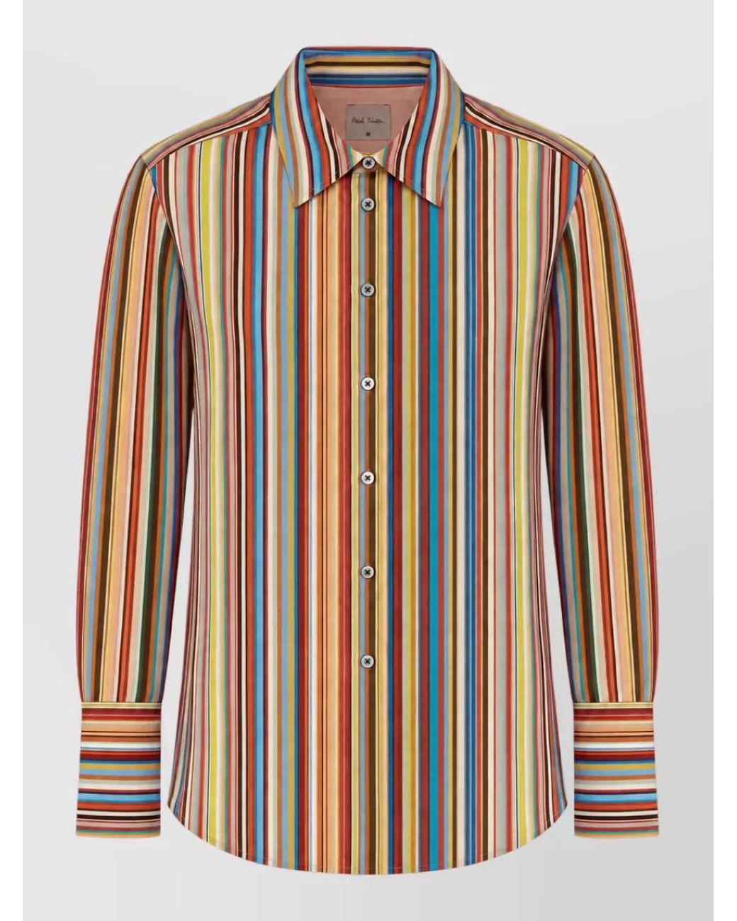 Paul Smith Brown Silk Shirt