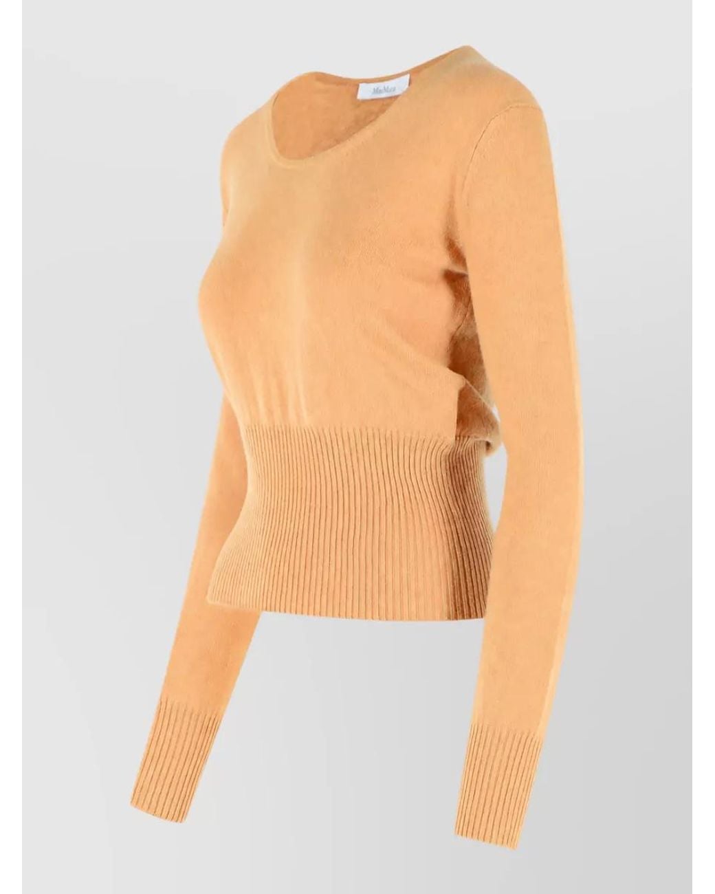 Max Mara Blue Cashmere Wool Sweater