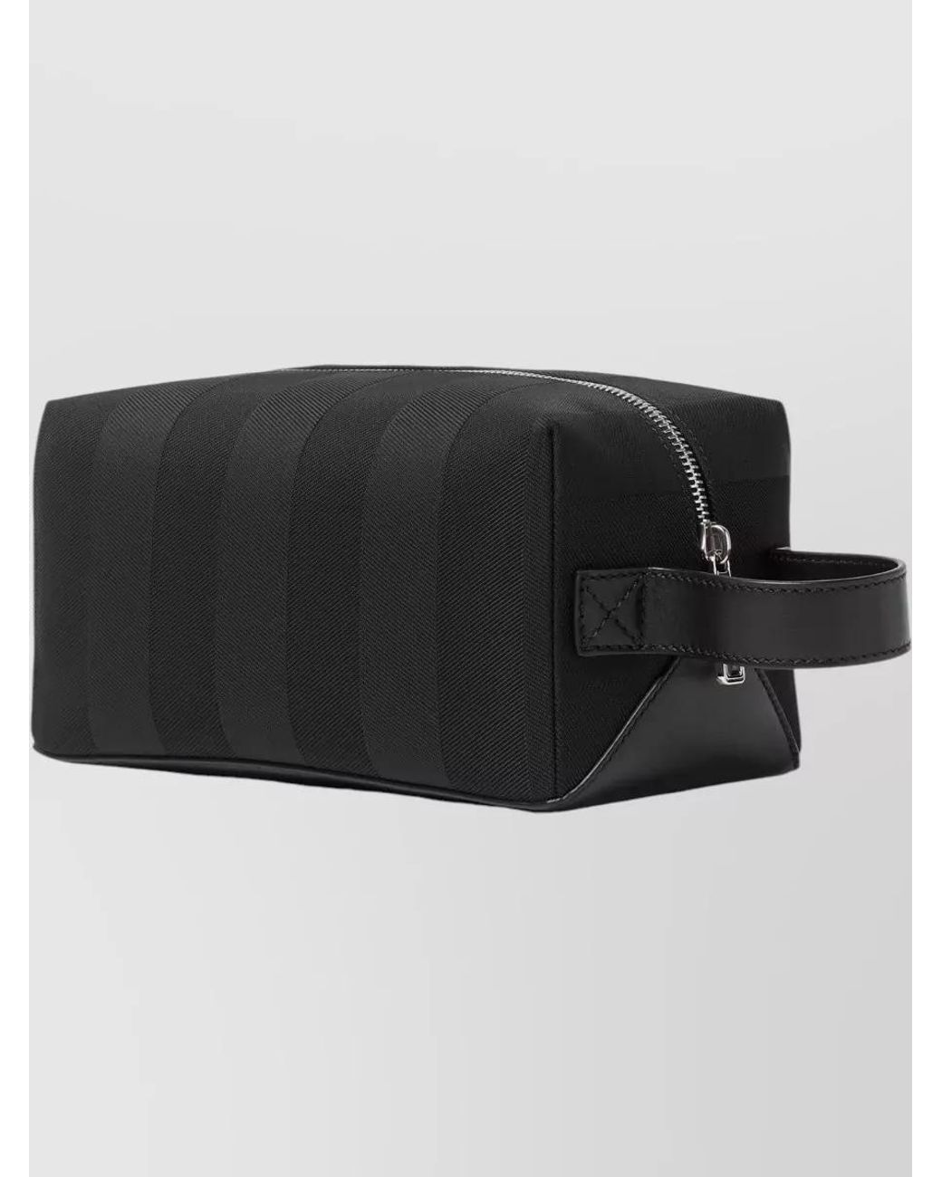 Fendi Black Striped Clutch Bag for men