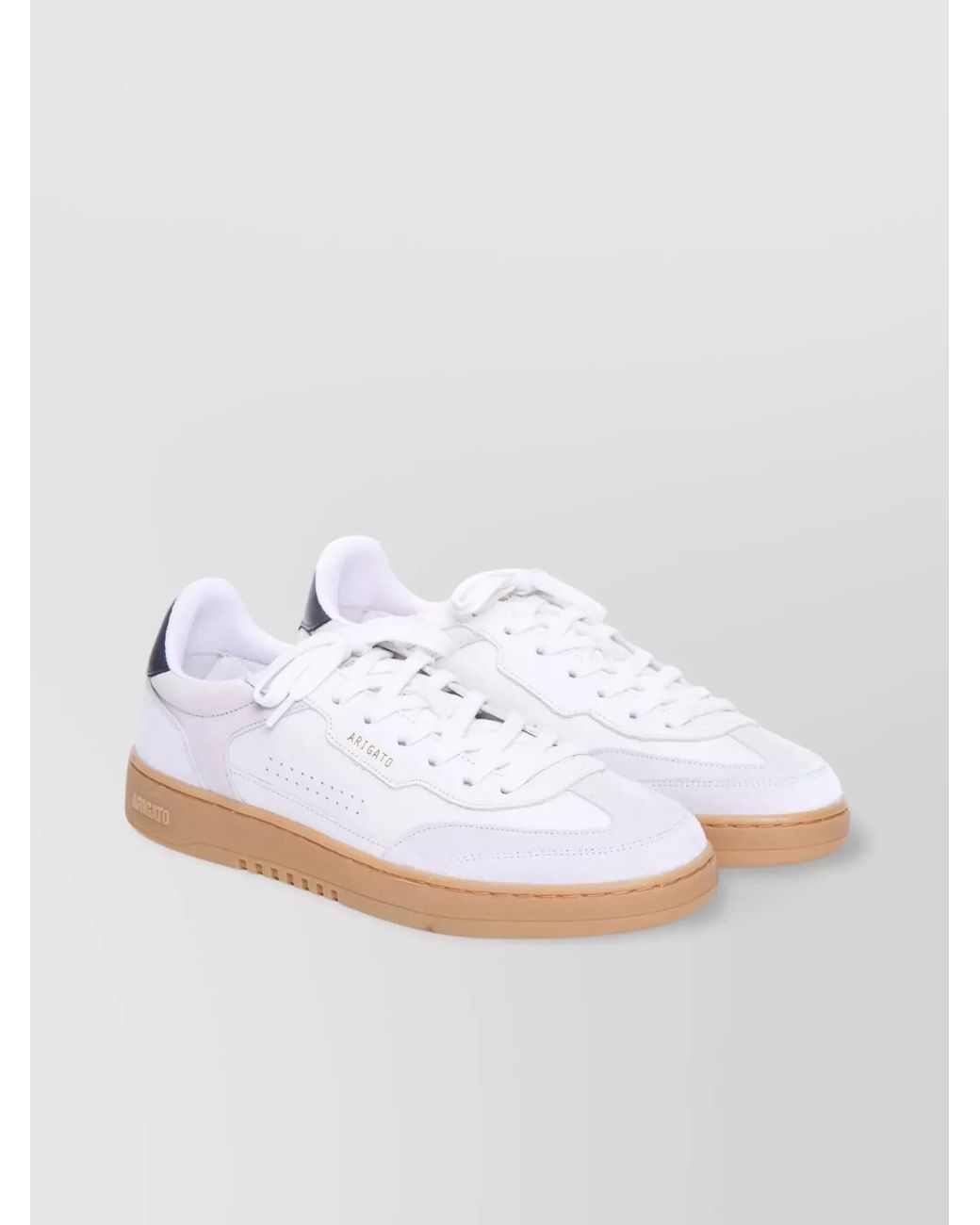 Axel Arigato White Leather Low-Top Sneakers for men