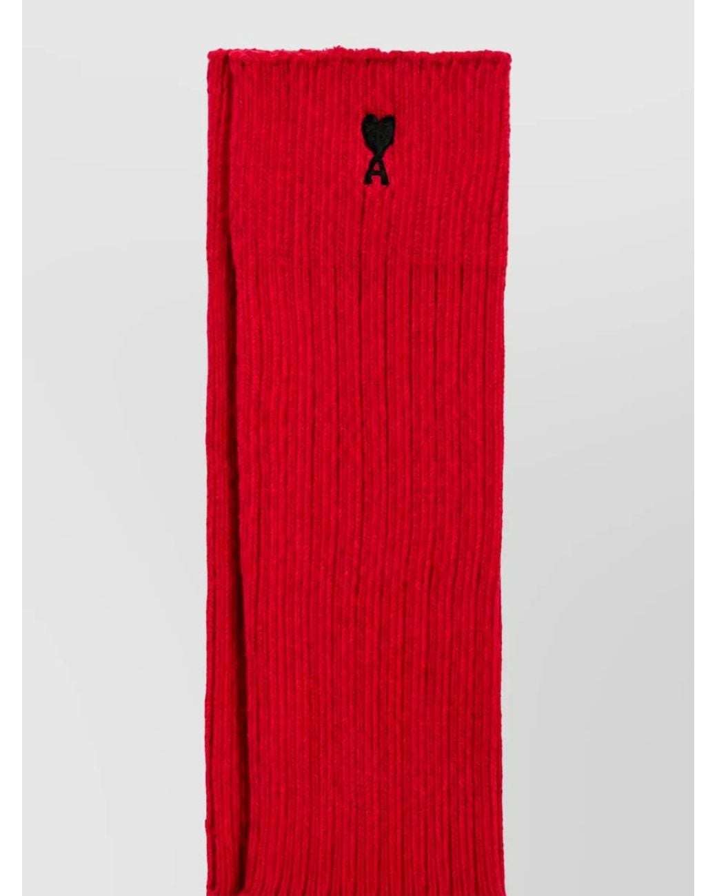 AMI Embroidered Socks