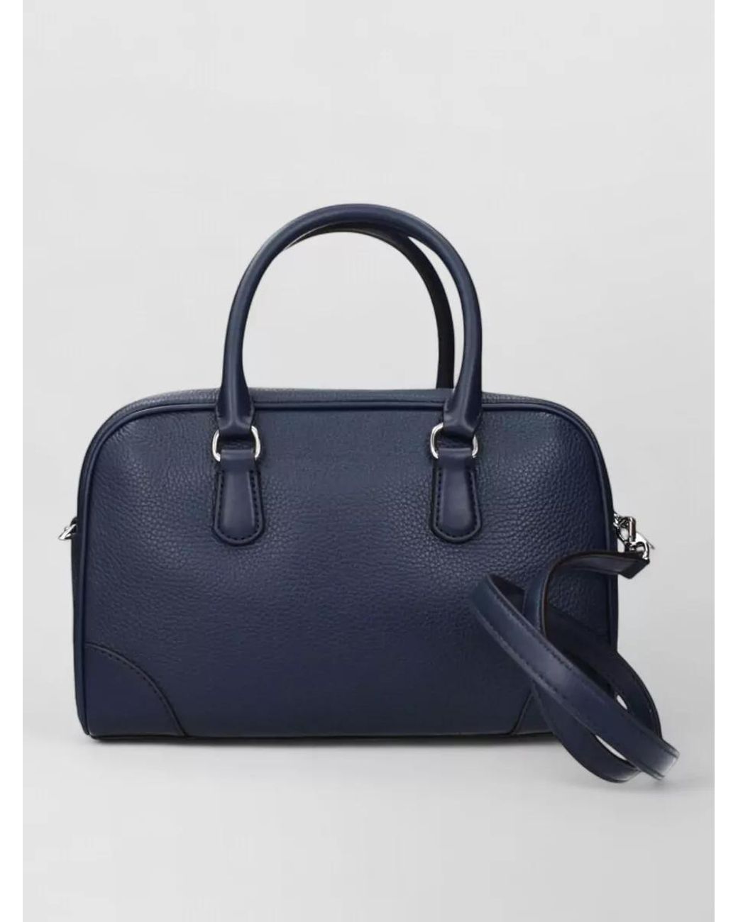 Michael Kors Blue Leather Shoulder Bag