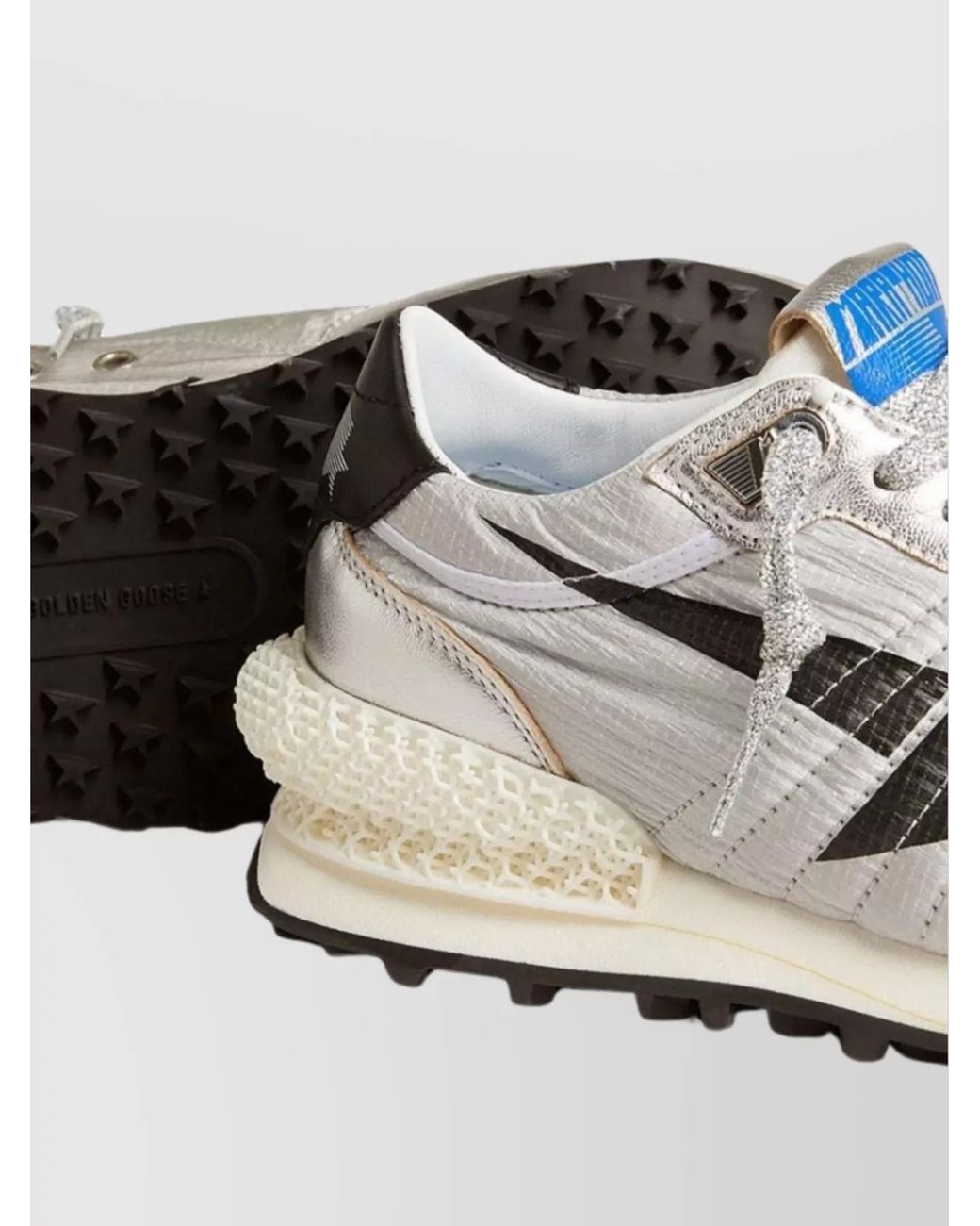 Golden Goose Deluxe Brand White Leather Low-Top Sneakers