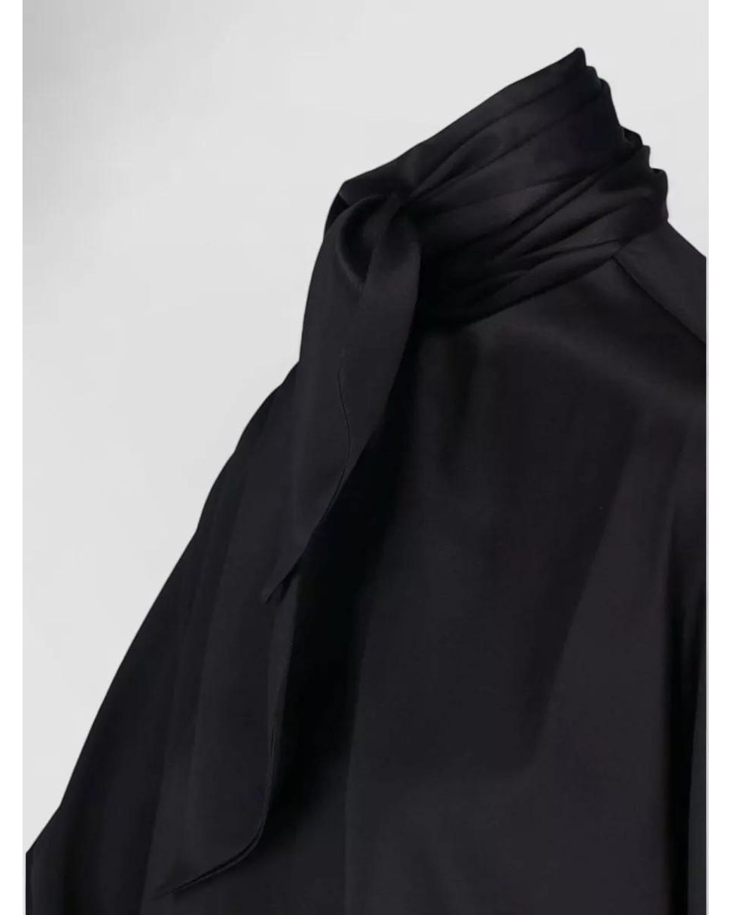 Sa Su Phi Black Silk Blend Blouse