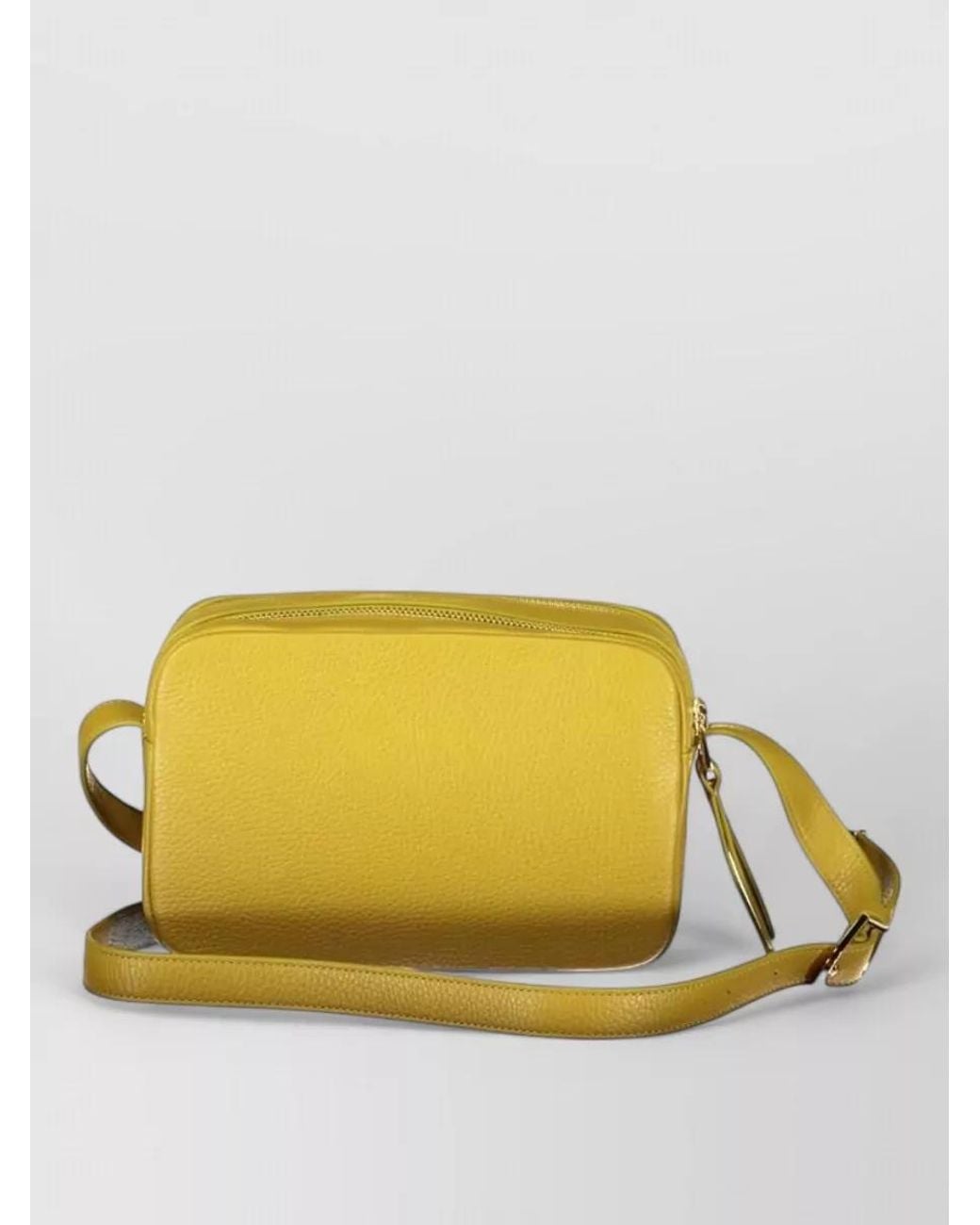 Coccinelle Yellow Leather Belt Bag