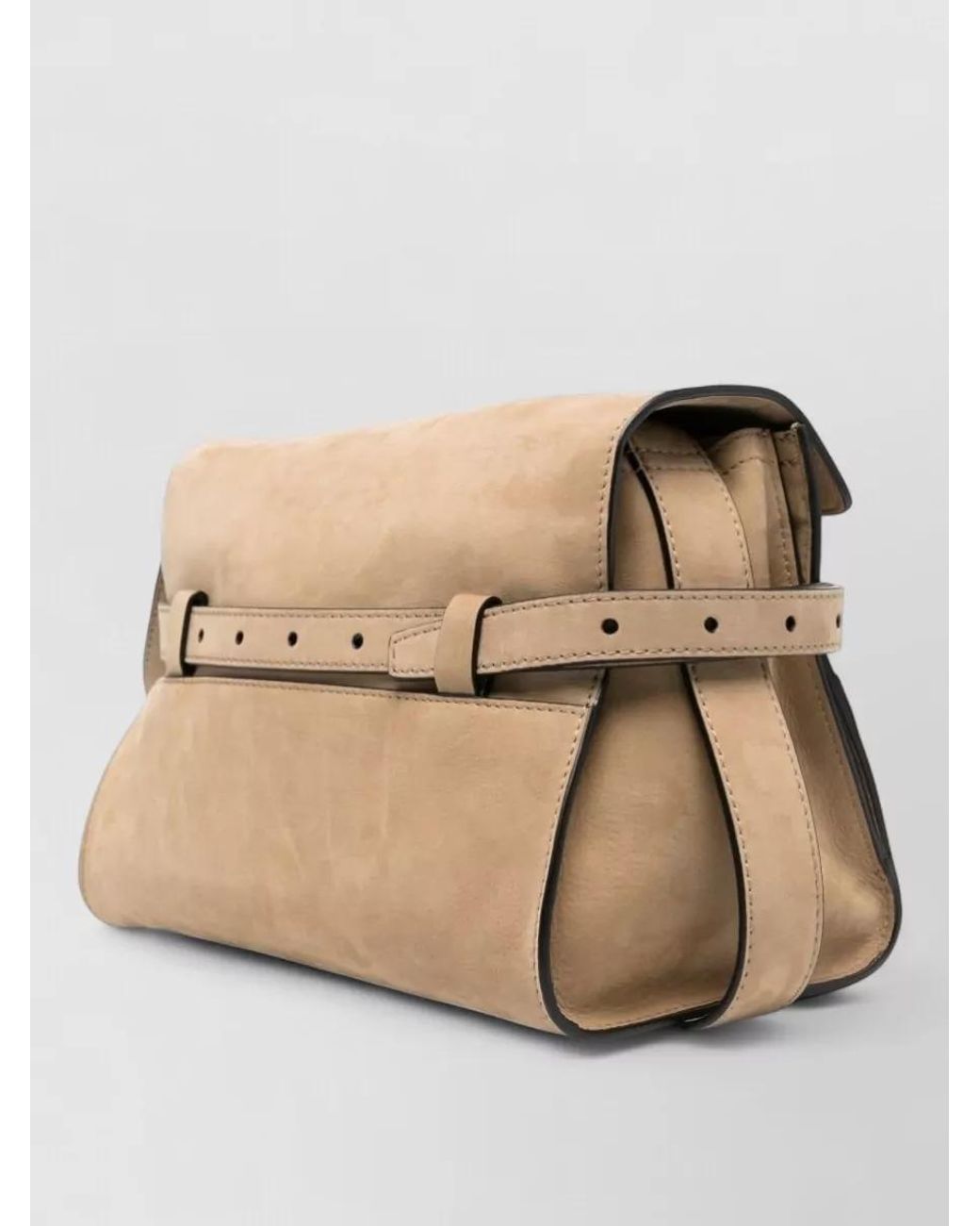 Moschino Natural Leather Shoulder Bag