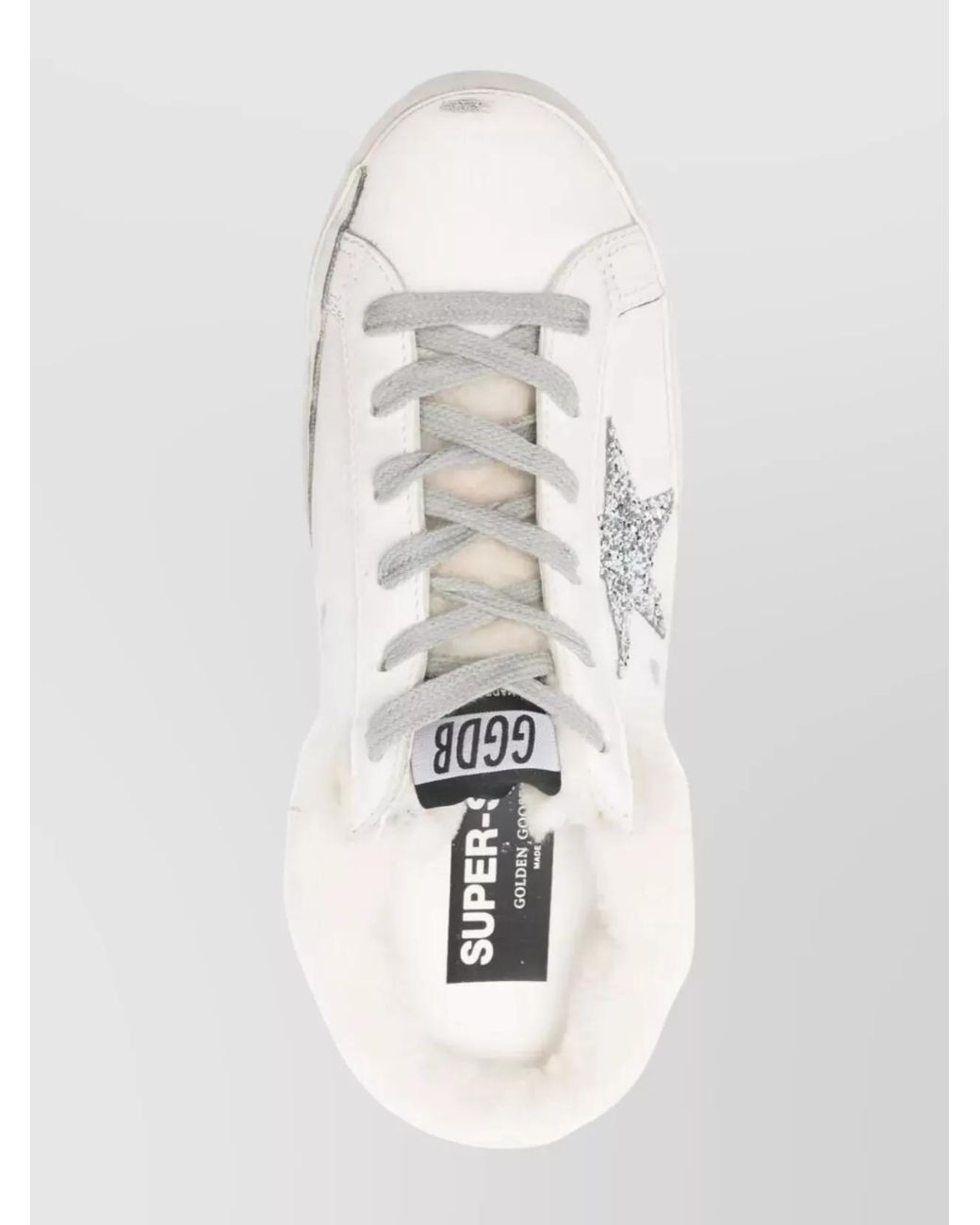 Golden Goose Deluxe Brand White Leather Slip-On Sabot Sneakers