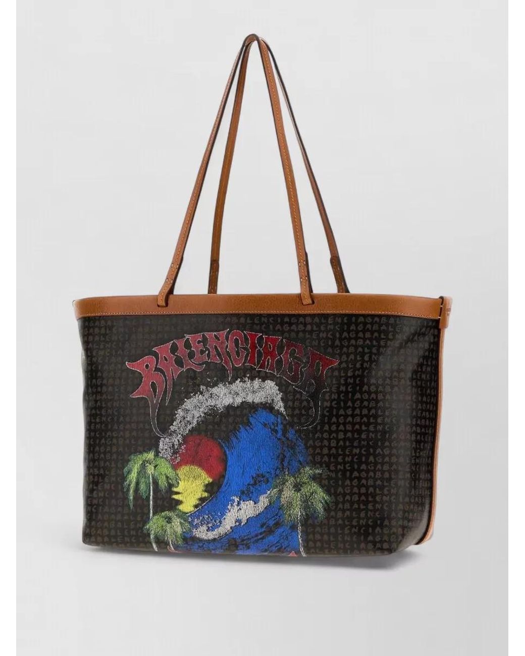 Balenciaga Multicolor Shopping Medium Tote Bag