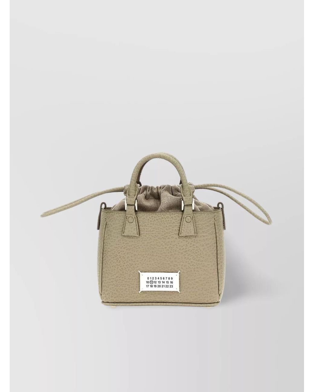 Maison Margiela Metallic 5Ac Leather Crossbody Bag