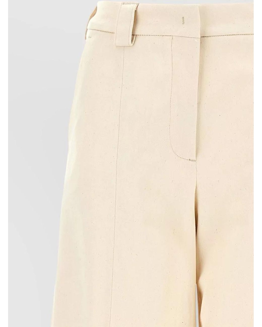 Thelatest Natural Alma Wide-Leg Trousers
