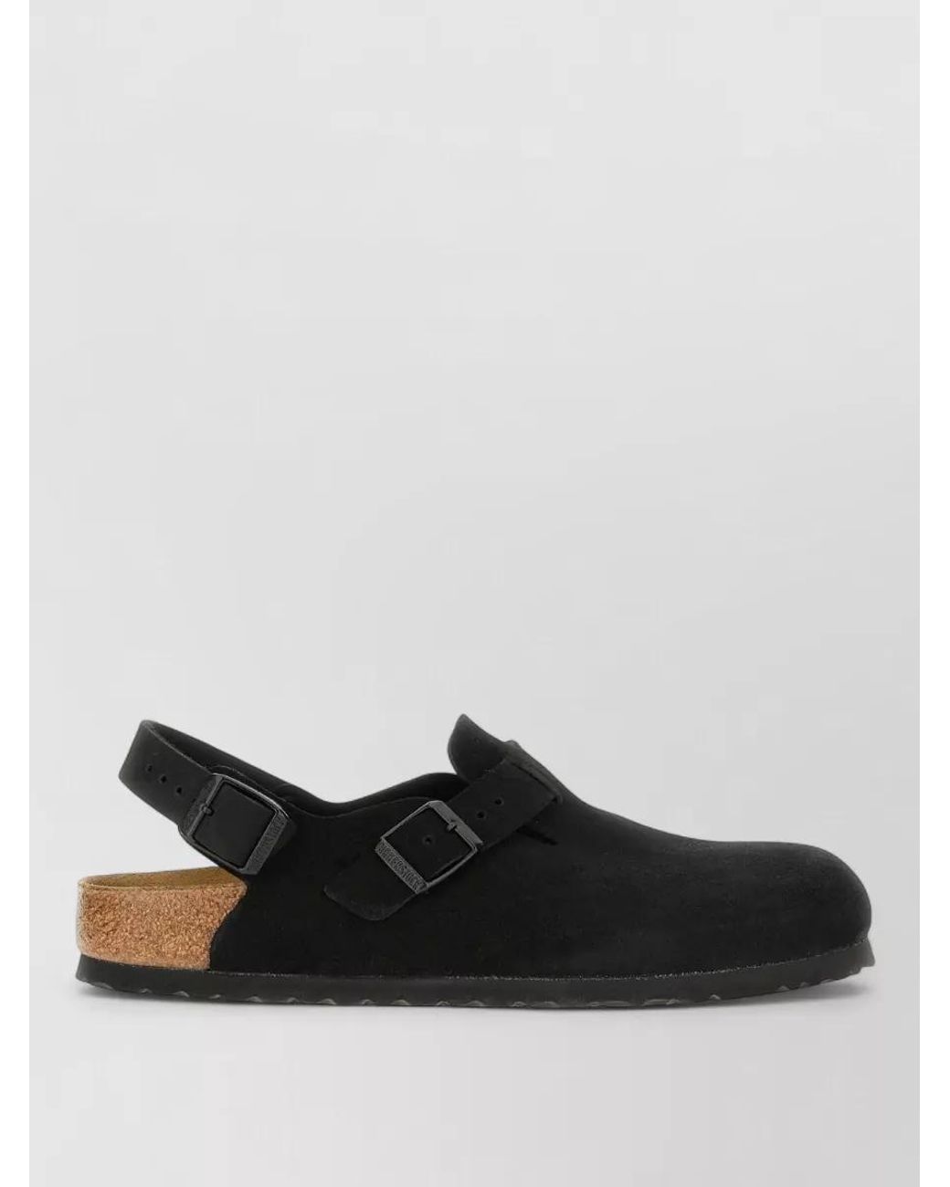 Birkenstock Black Suede Leather Loafers