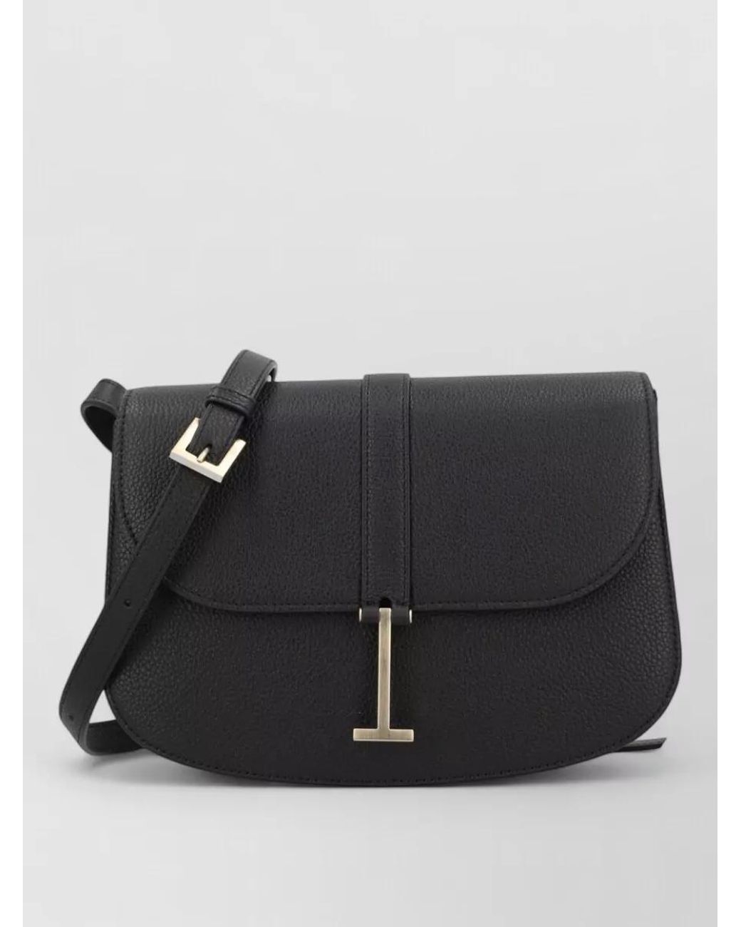 Tom Ford Black Small Calf Leather Shoulder Bag