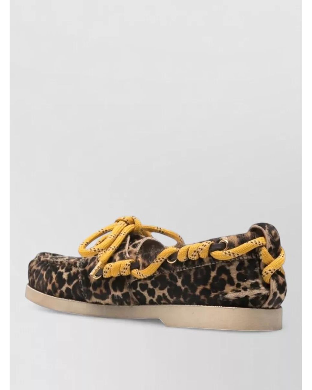 Golden Goose Deluxe Brand Multicolor Leopard-Print Leather Loafers