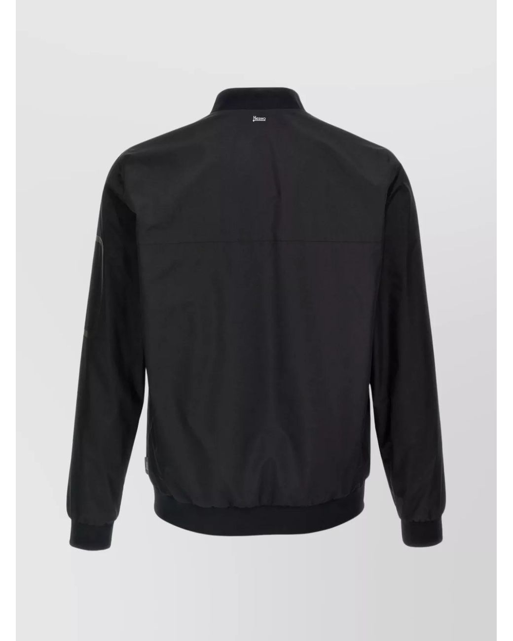 Herno Blue Padded Bomber Jacket for men