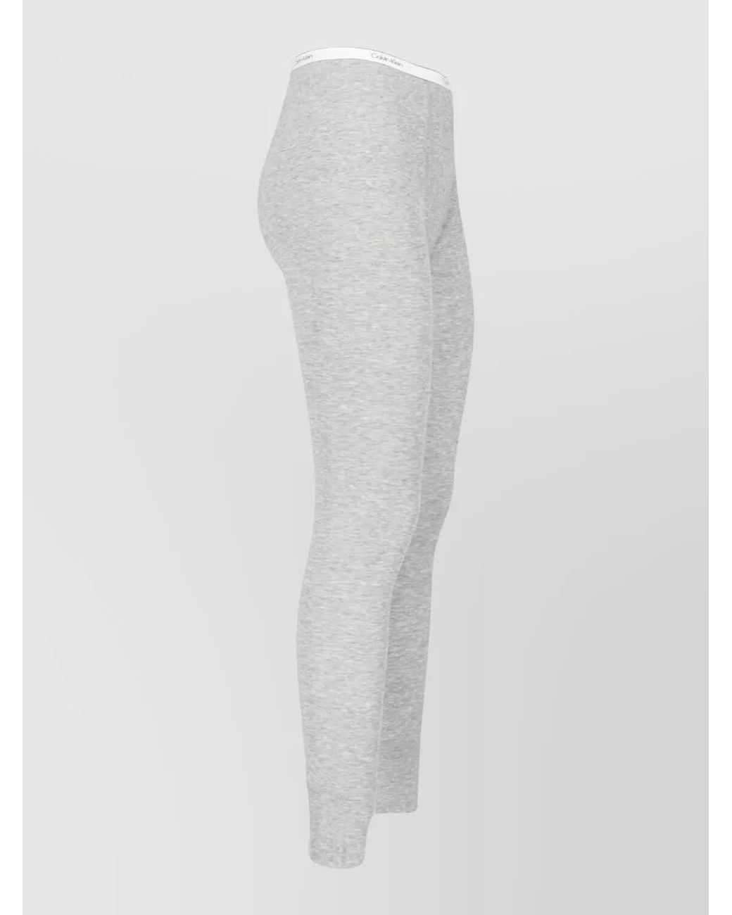 Calvin Klein White Straight Trousers