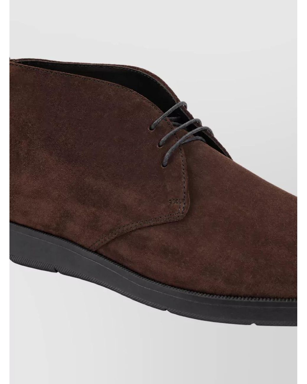 Church's Brown Suede Leather Lace-Up Ankle Boots for men