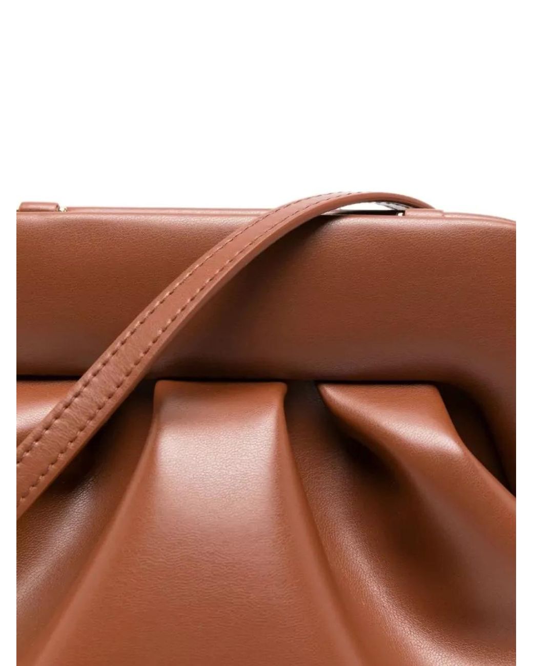 THEMOIRÈ Brown Bios Medium Clutch Bag