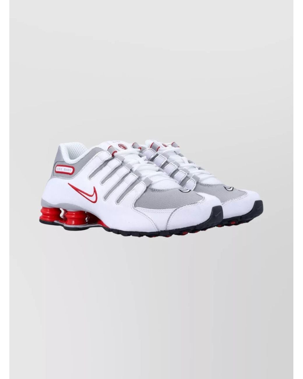 Nike White Leather Low-Top Sneakers