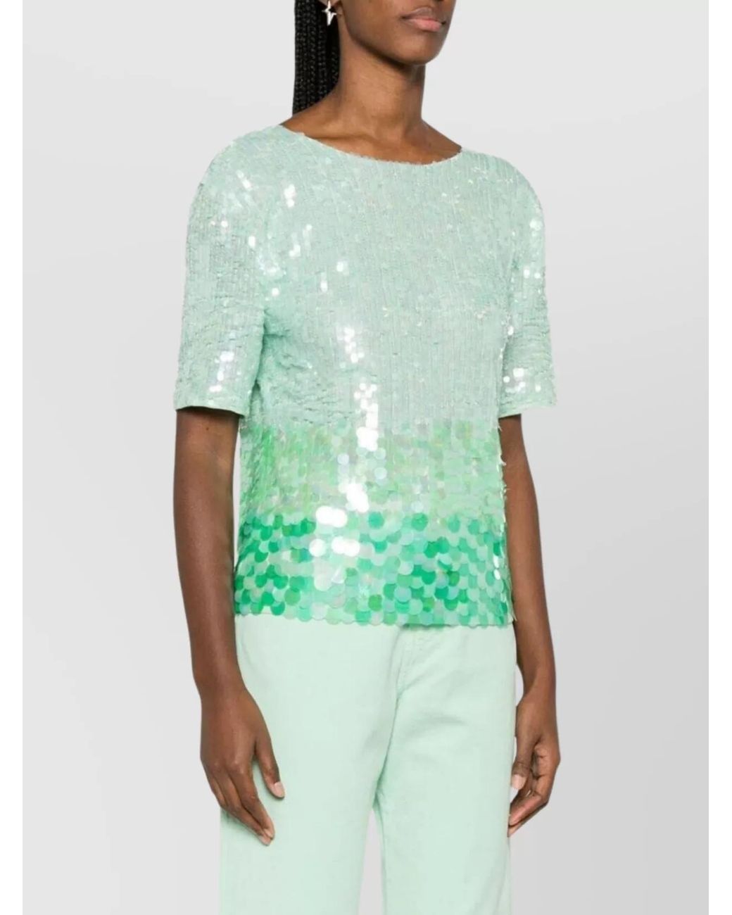 P.A.R.O.S.H. Green Blouse