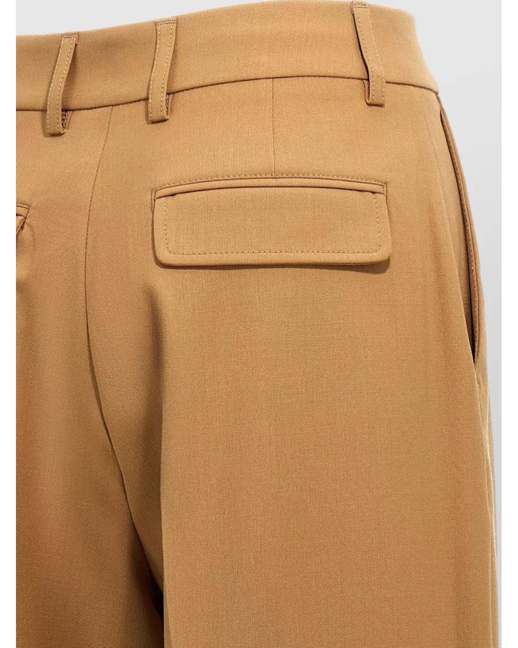 Thelatest Natural Axel Wide-Leg Trousers