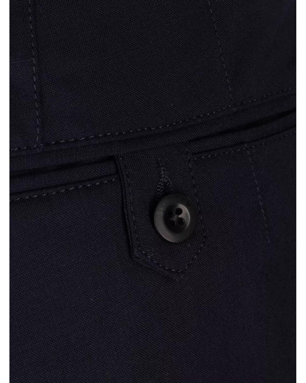 Incotex Blue Straight-Leg Tailored Trousers for men