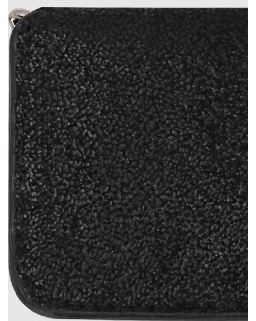 Stella McCartney Black Falabella Keyring Wallet