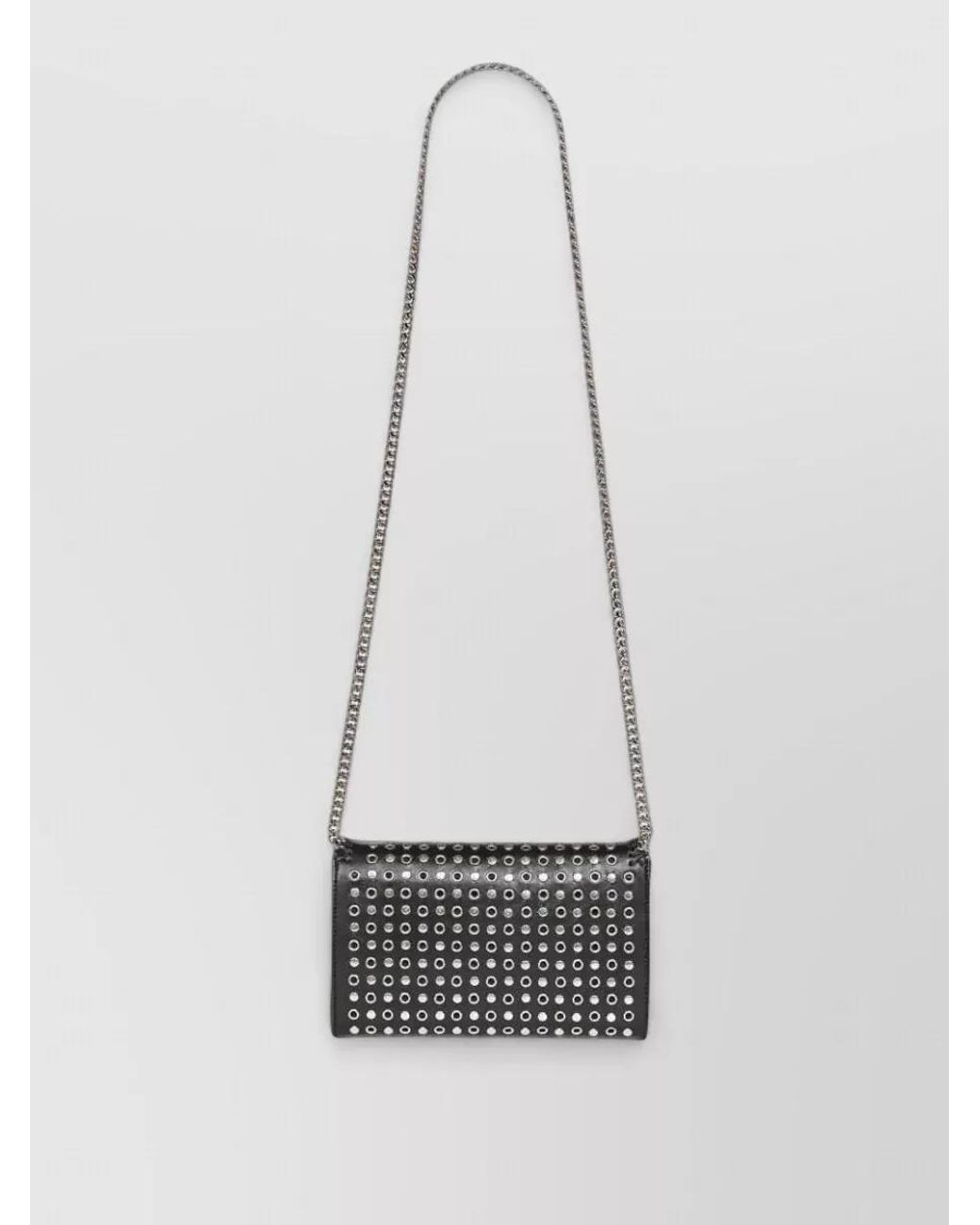 Stella McCartney White Falabella Alter Mat Clutch Bag